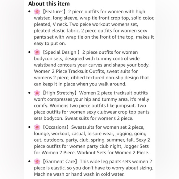 Spring Haze Gold Pleated Pant Set Size Large - Picture 6 of 16